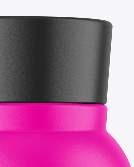 Matte Cosmetic Bottle Mockup