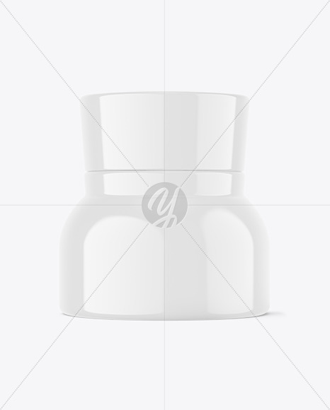 Glossy Cosmetic Bottle Mockup