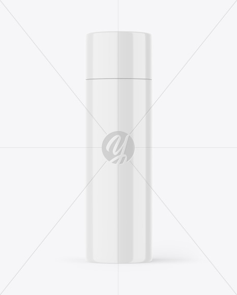 Glossy Paper Tube Mockup