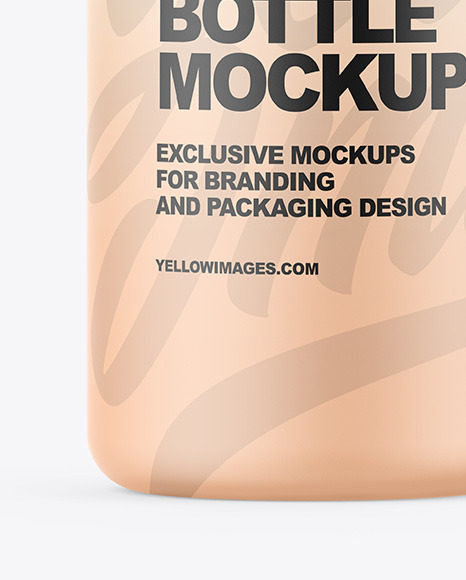 Matte Bottle Mockup