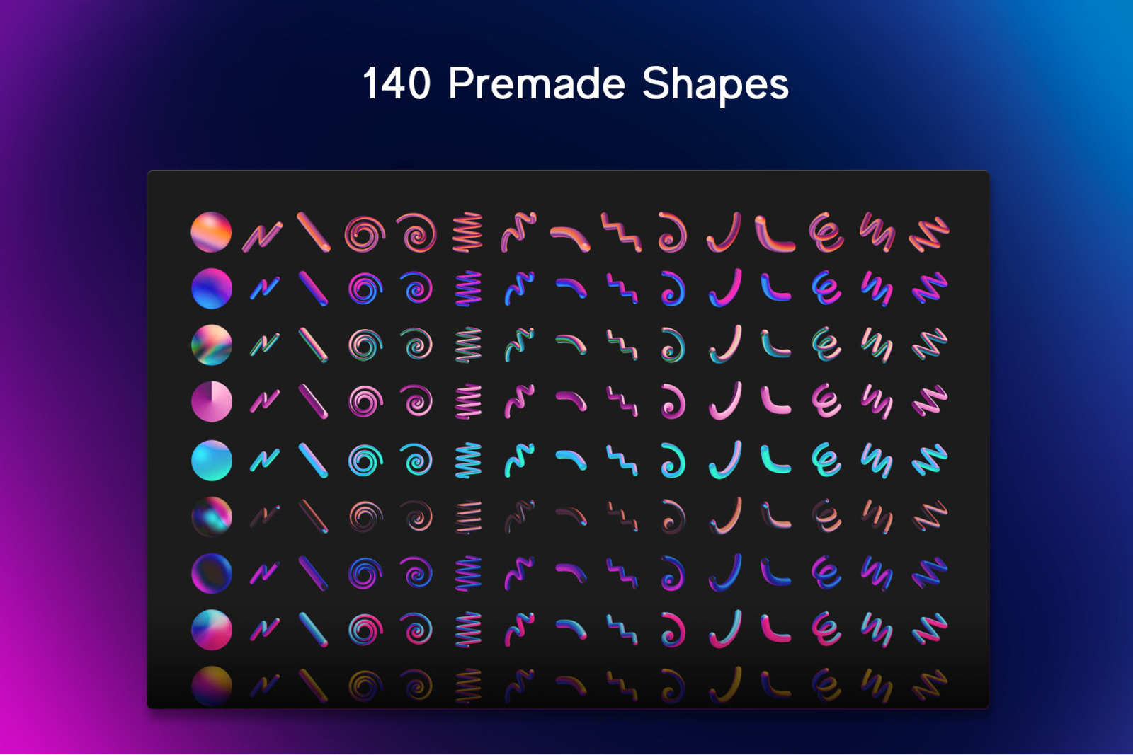 3D Fluid Mixer Brush Gradients for Adobe Photoshop