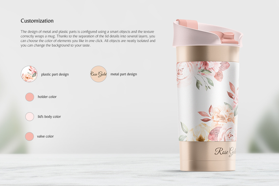 Thermo Mug Mockup