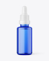 30ml Dropper Blue Bottle Mockup