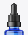 30ml Dropper Blue Bottle Mockup