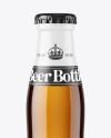 Amber Glass Beer Bottle Mockup