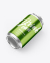 Aluminium Drink Can Mockup