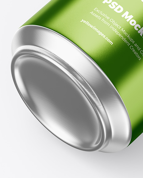 Aluminium Drink Can Mockup