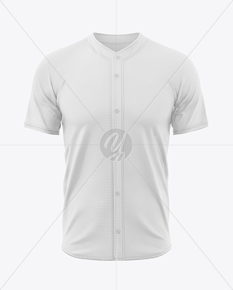 Baseball Jersey Mockup - Front View