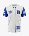 Baseball Jersey Mockup - Front View