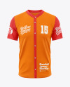 Baseball Jersey Mockup - Front View