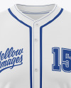 Baseball Jersey Mockup - Front View