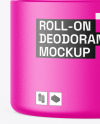 Matte Roll-on Deodorant Mockup