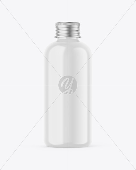 Glossy Bottle Mockup