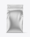 Metallic Food Bag Mockup