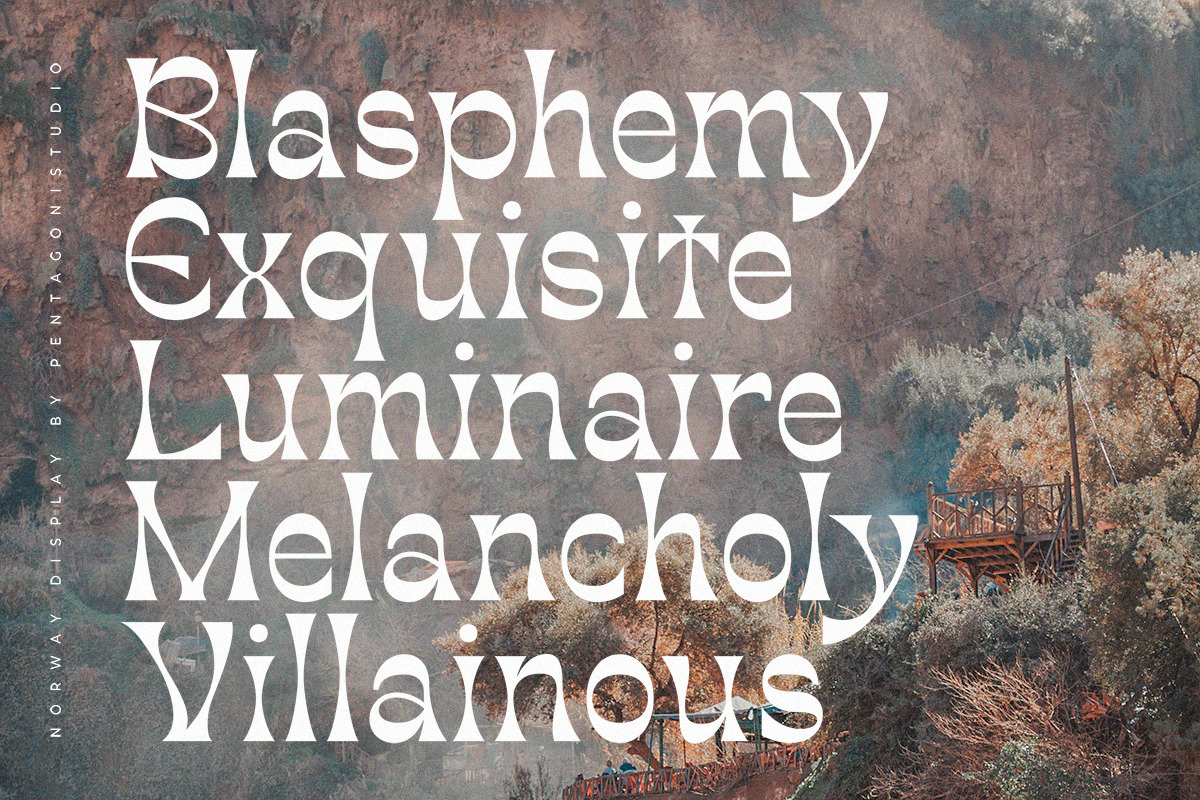 Norway | Authentic Display Typeface Norway | Authentic Display Typeface