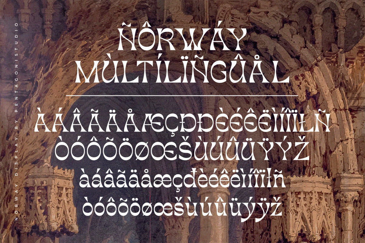 Norway | Authentic Display Typeface Norway | Authentic Display Typeface