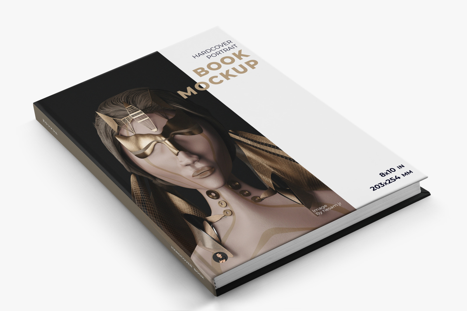 8x10 In - Hardcover Book Mockups 8x10 In - Hardcover Book Mockups