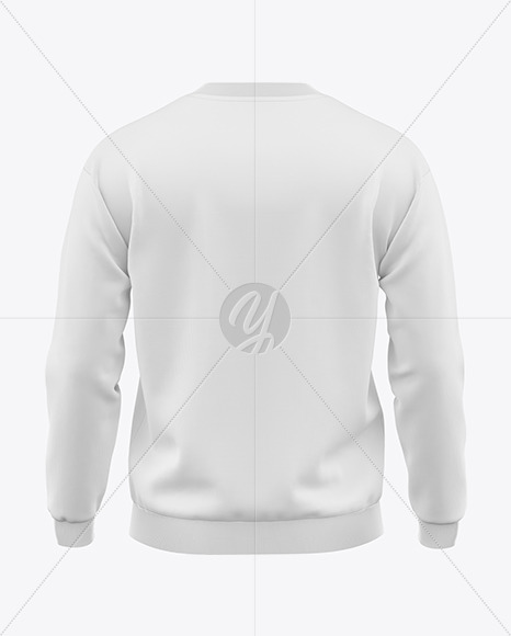 Sweatshirt Mockup - Back View