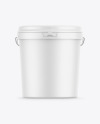 Matte Paint Bucket Mockup