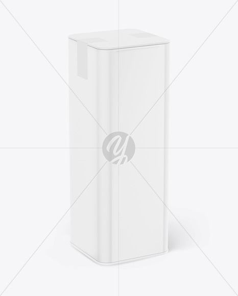 Matte Square Tube Mockup