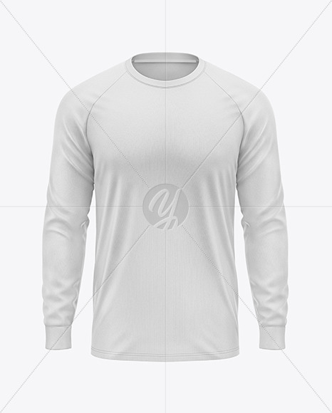 Men's Jersey Raglan Mockup