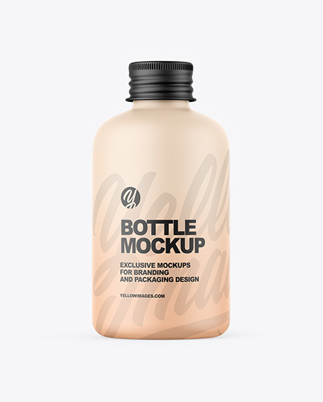 Matte Bottle Mockup