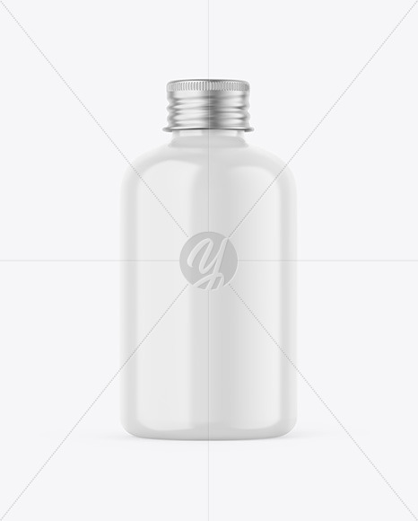 Glossy Bottle Mockup