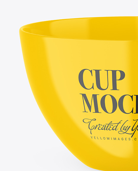 Glossy Cup Mockup