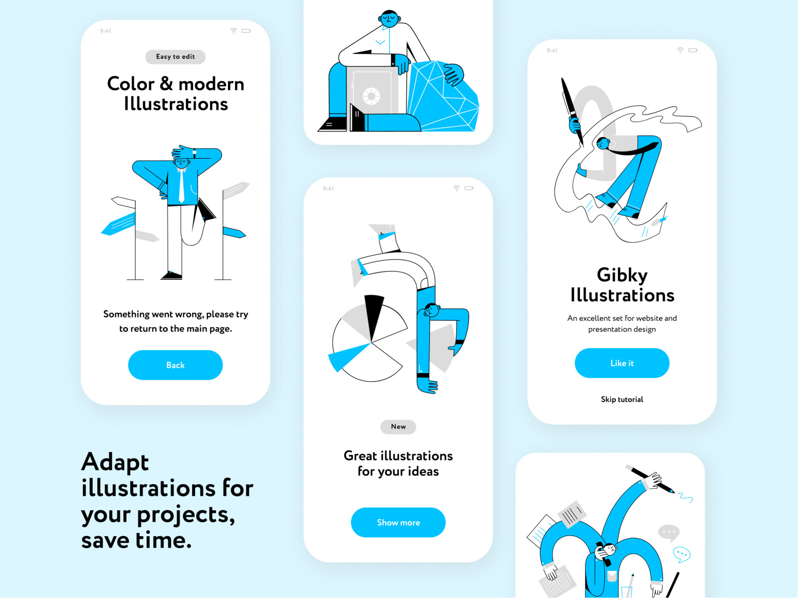 Gibky Business Illustrations Gibky Business Illustrations