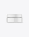 75ml Clear Cosmetic Cream Jar Mockup