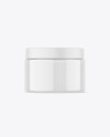 150ml Clear Cosmetic Cream Jar Mockup