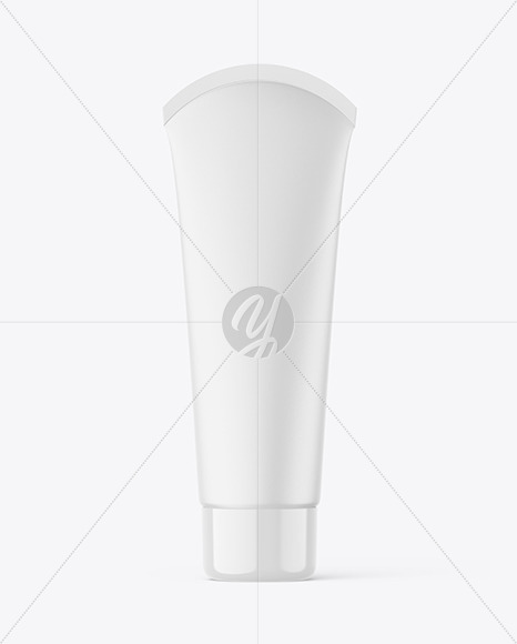 Matte Cosmetic Tube Mockup