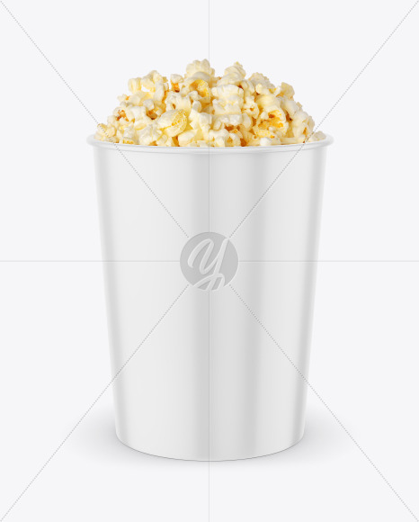 Popcorn Bucket Mockup