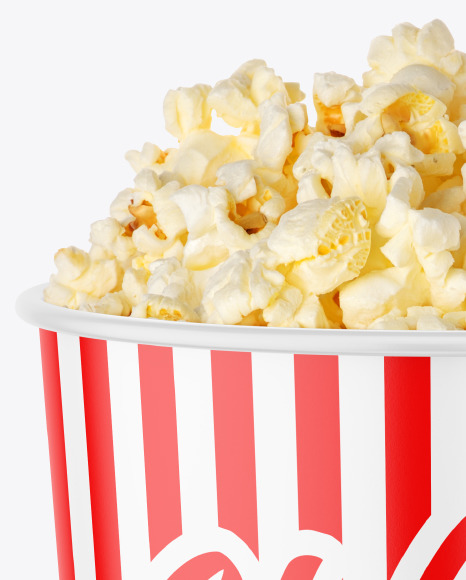 Popcorn Bucket Mockup