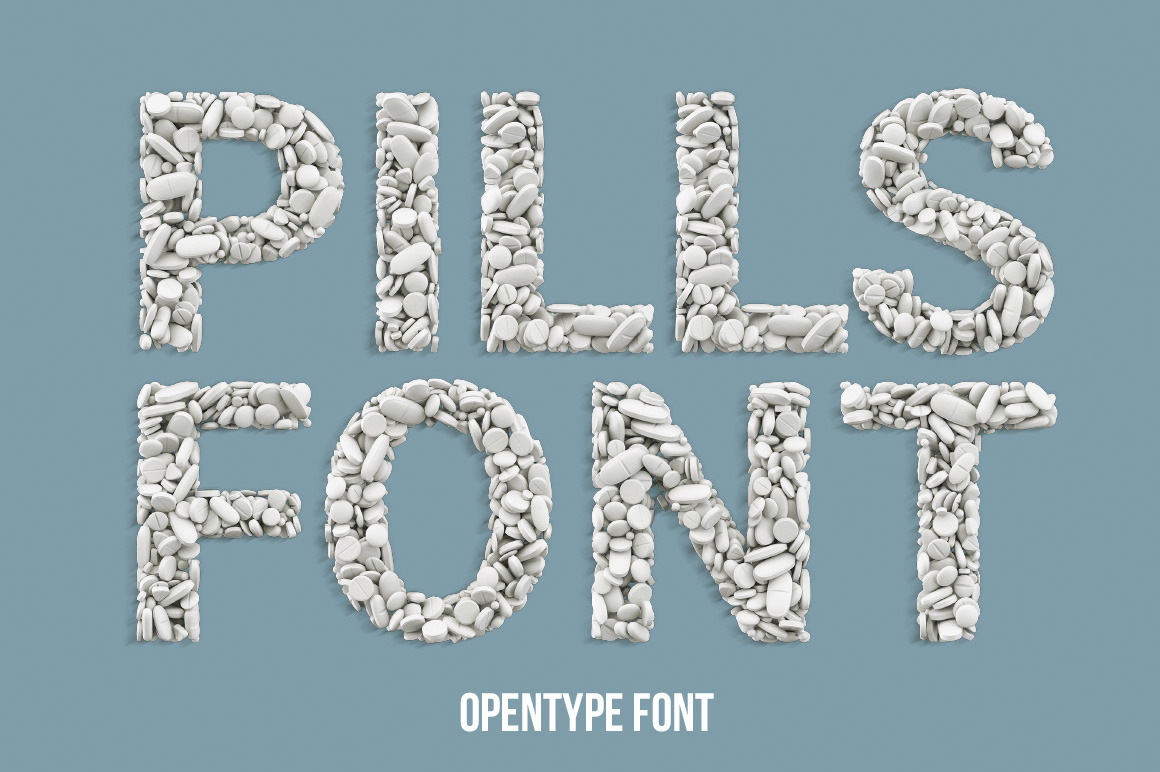 Pills White Font Pills White Font