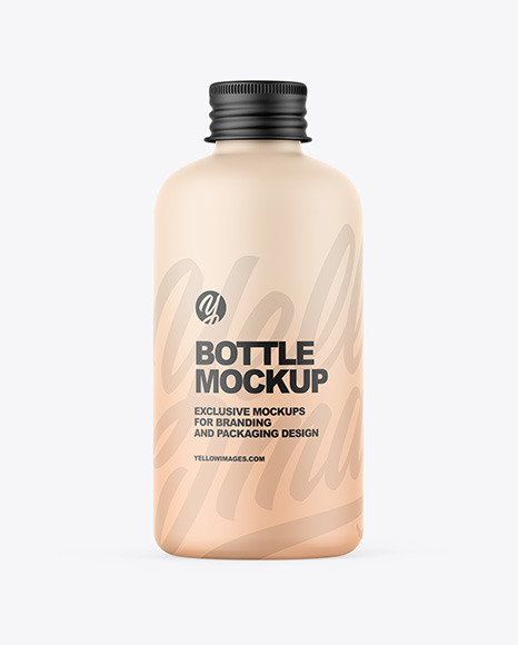 Matte Bottle Mockup