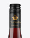 Clear Glass Red Wine Bottle Mockup Clear Glass Red Wine Bottle Mockup