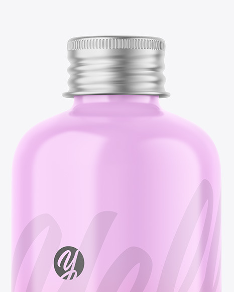 Glossy Bottle Mockup