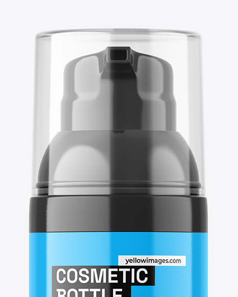 Glossy Airless Bottle Mockup