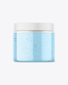 200ml Clear Cosmetic Gel Jar Mockup