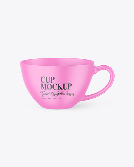 Matte Cup Mockup