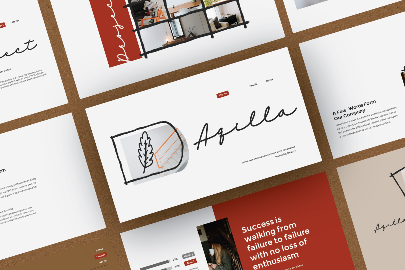 Aqilla Google Slide Template Aqilla Google Slide Template
