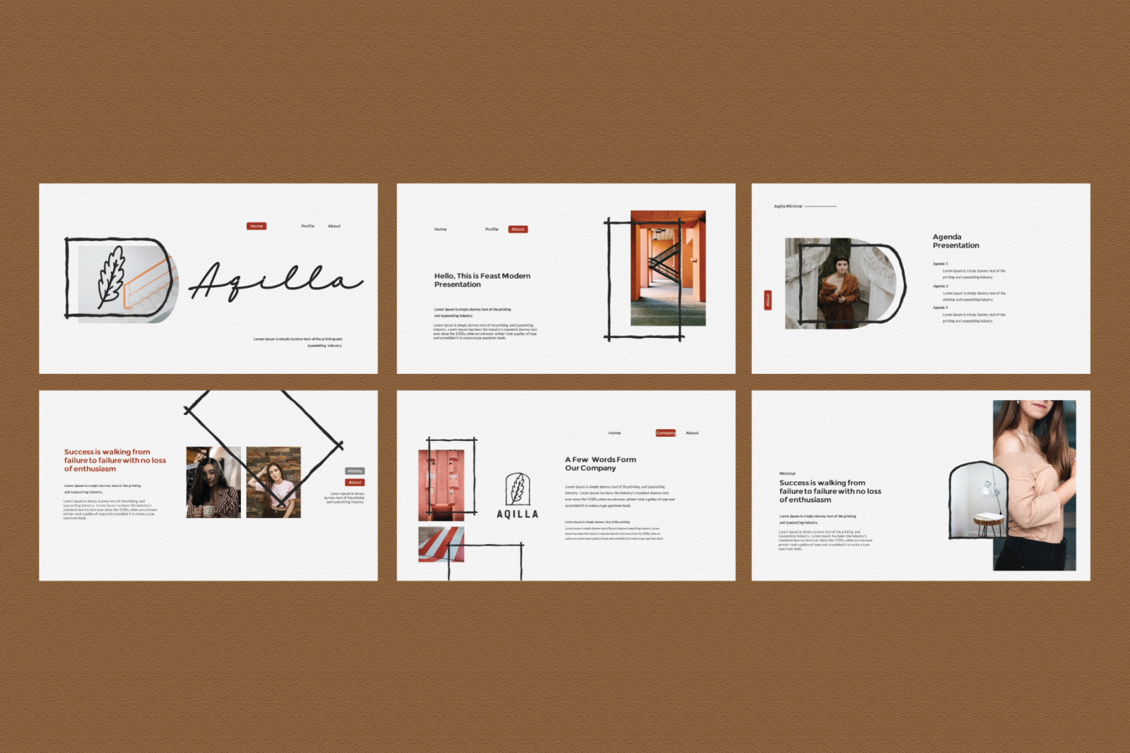 Aqilla Google Slide Template