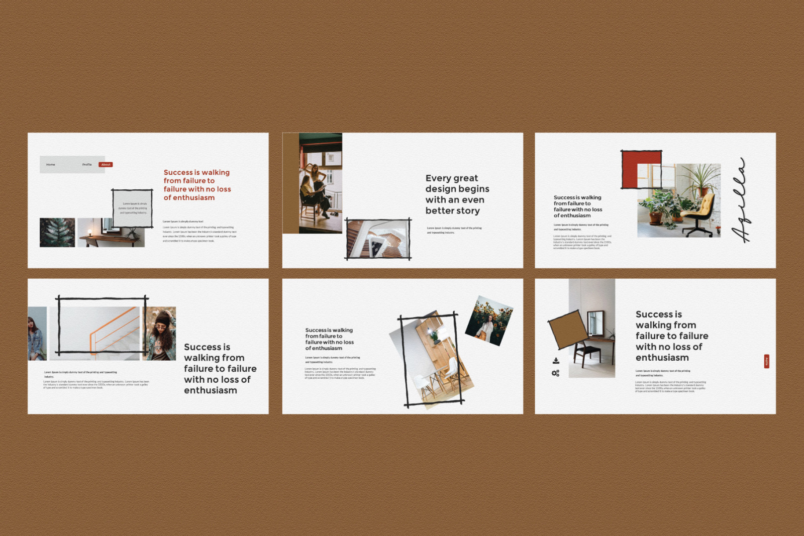 Aqilla Google Slide Template