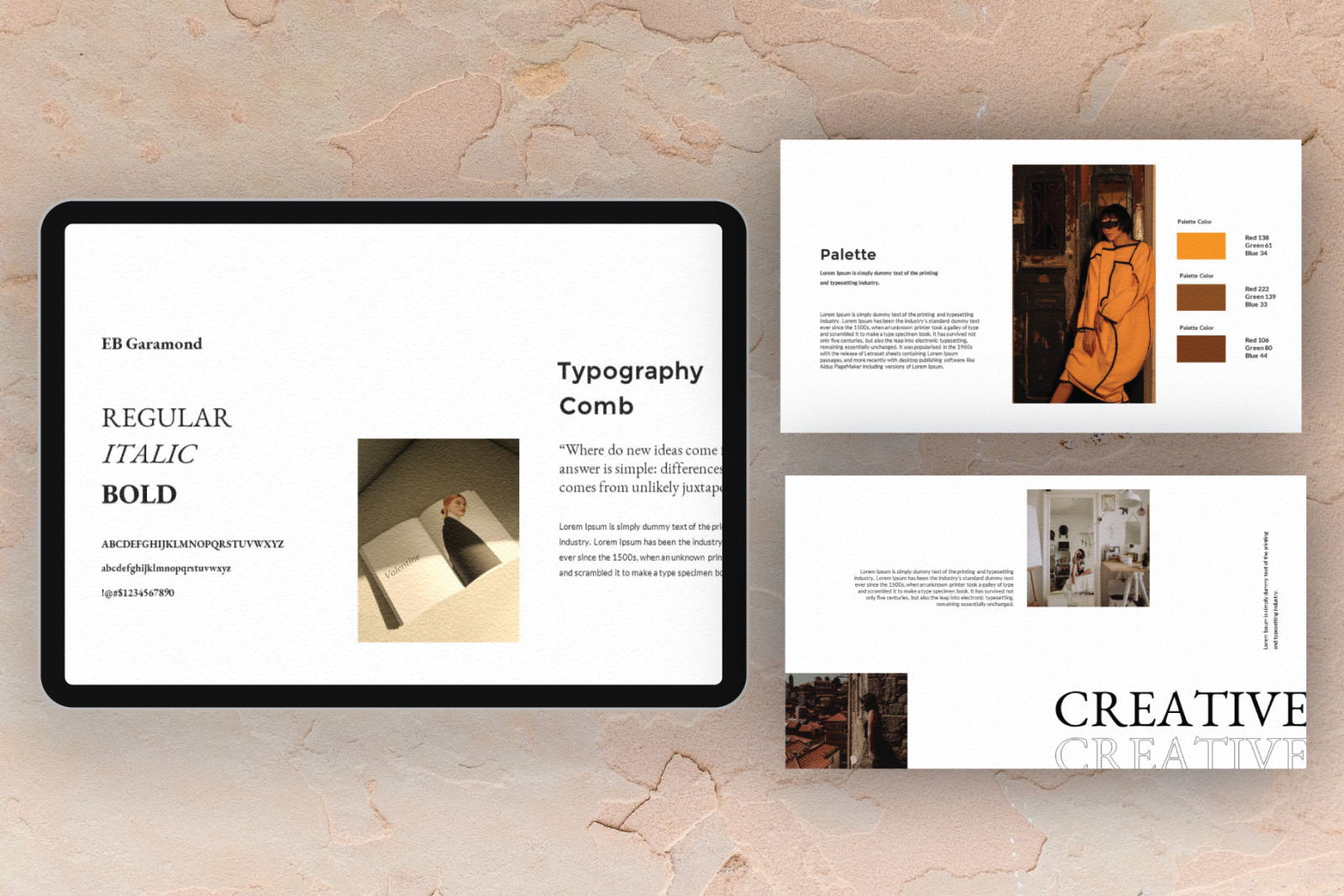 Comb Powerpoint Template Comb Powerpoint Template