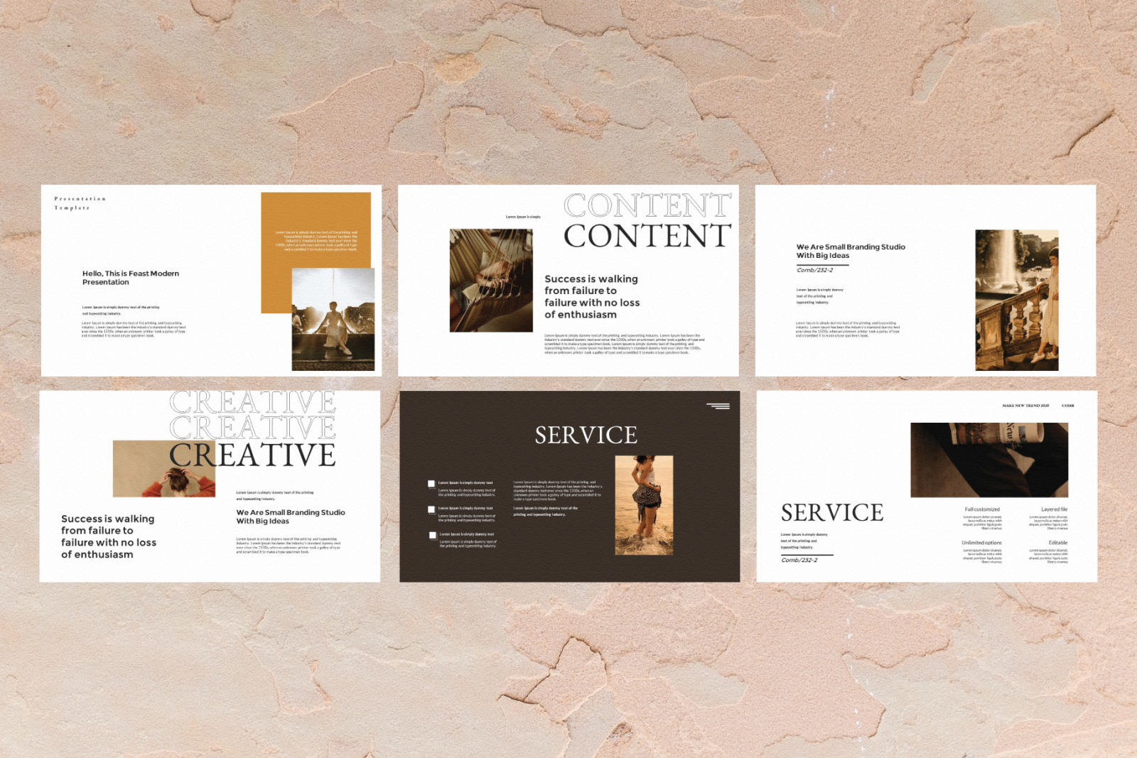 Comb Powerpoint Template Comb Powerpoint Template