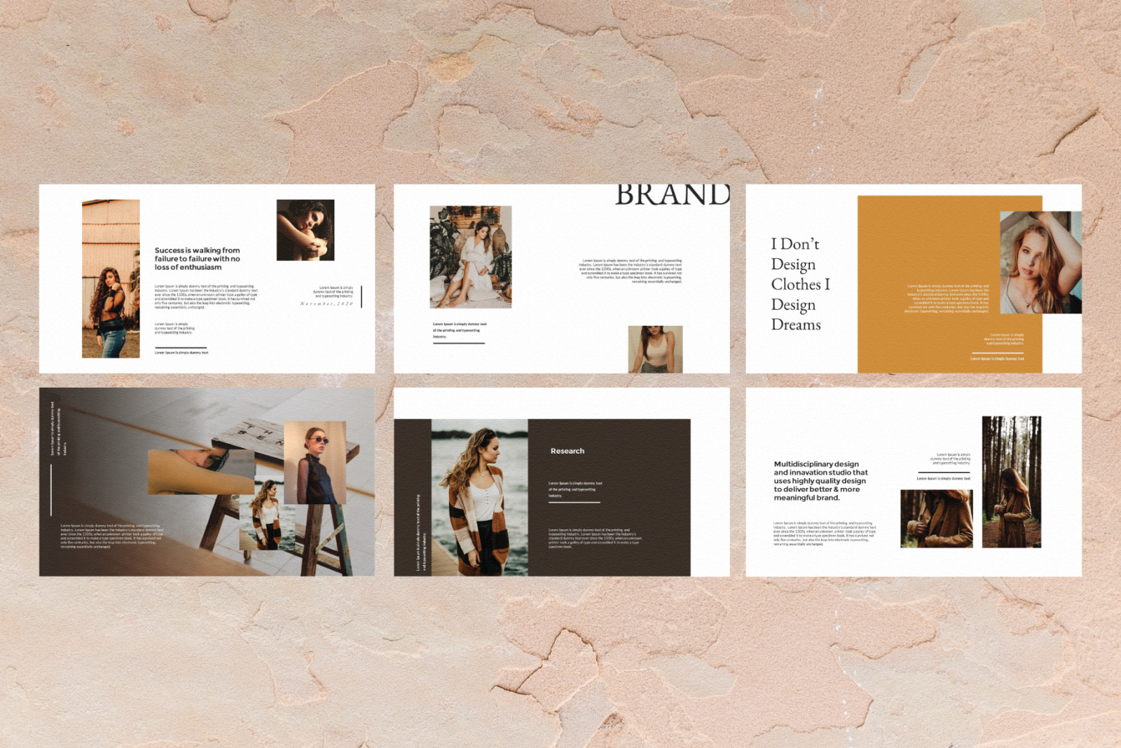 Comb Powerpoint Template Comb Powerpoint Template