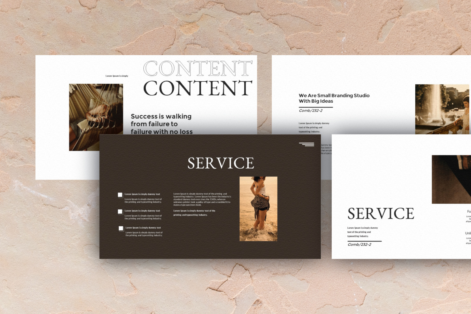 Comb Google Slide Template Comb Google Slide Template