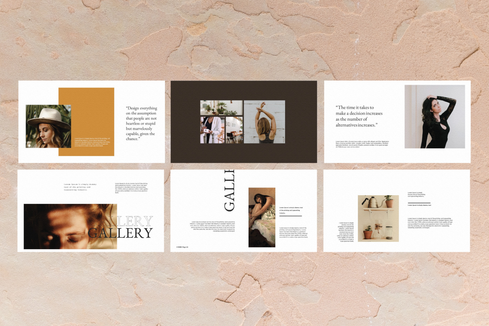Comb Google Slide Template Comb Google Slide Template