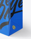 Matte Paper Bag w/ Handles Mockup